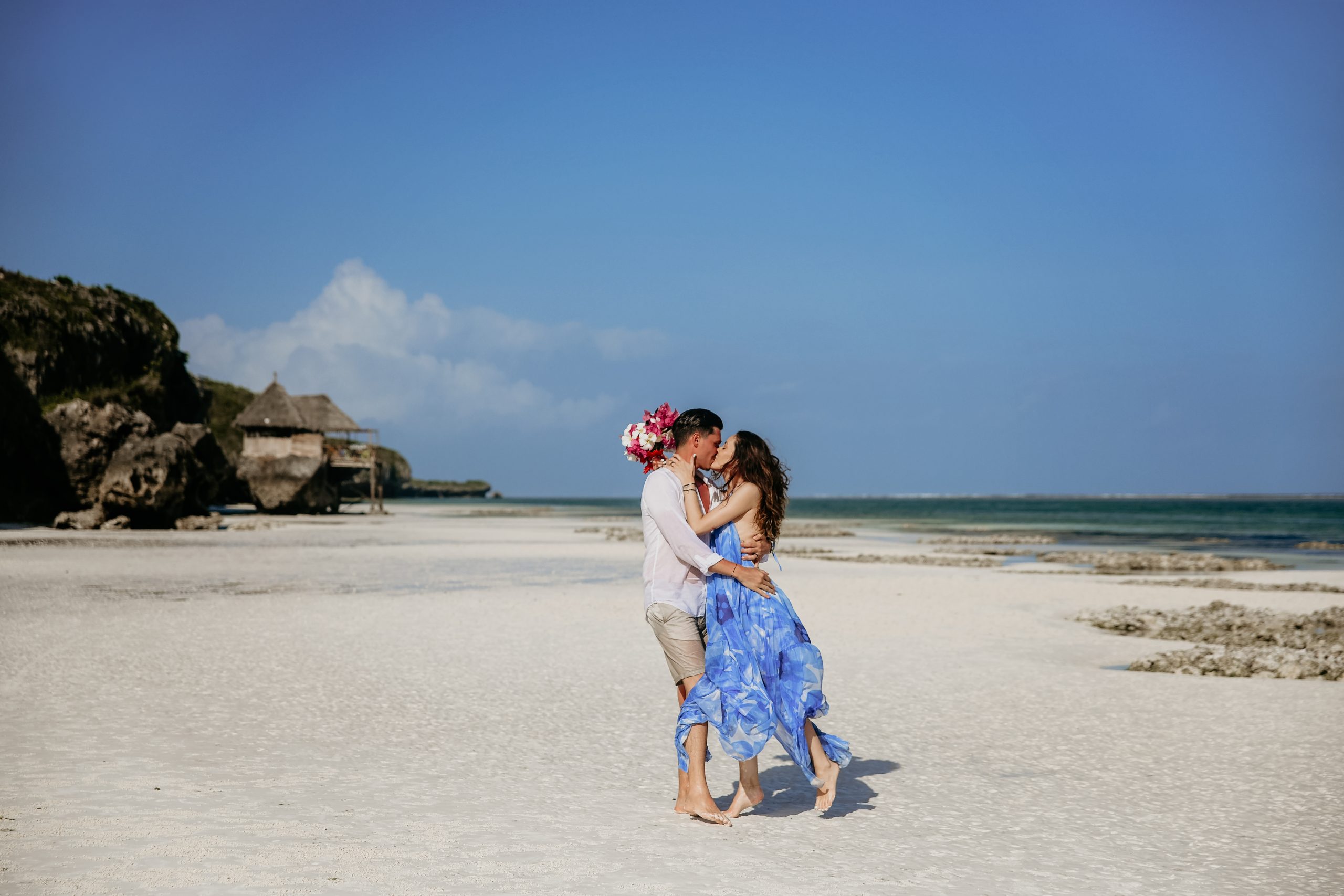 Fotografie de nunta in Zanzibar, Ședință foto pe plajă in Zanzibar